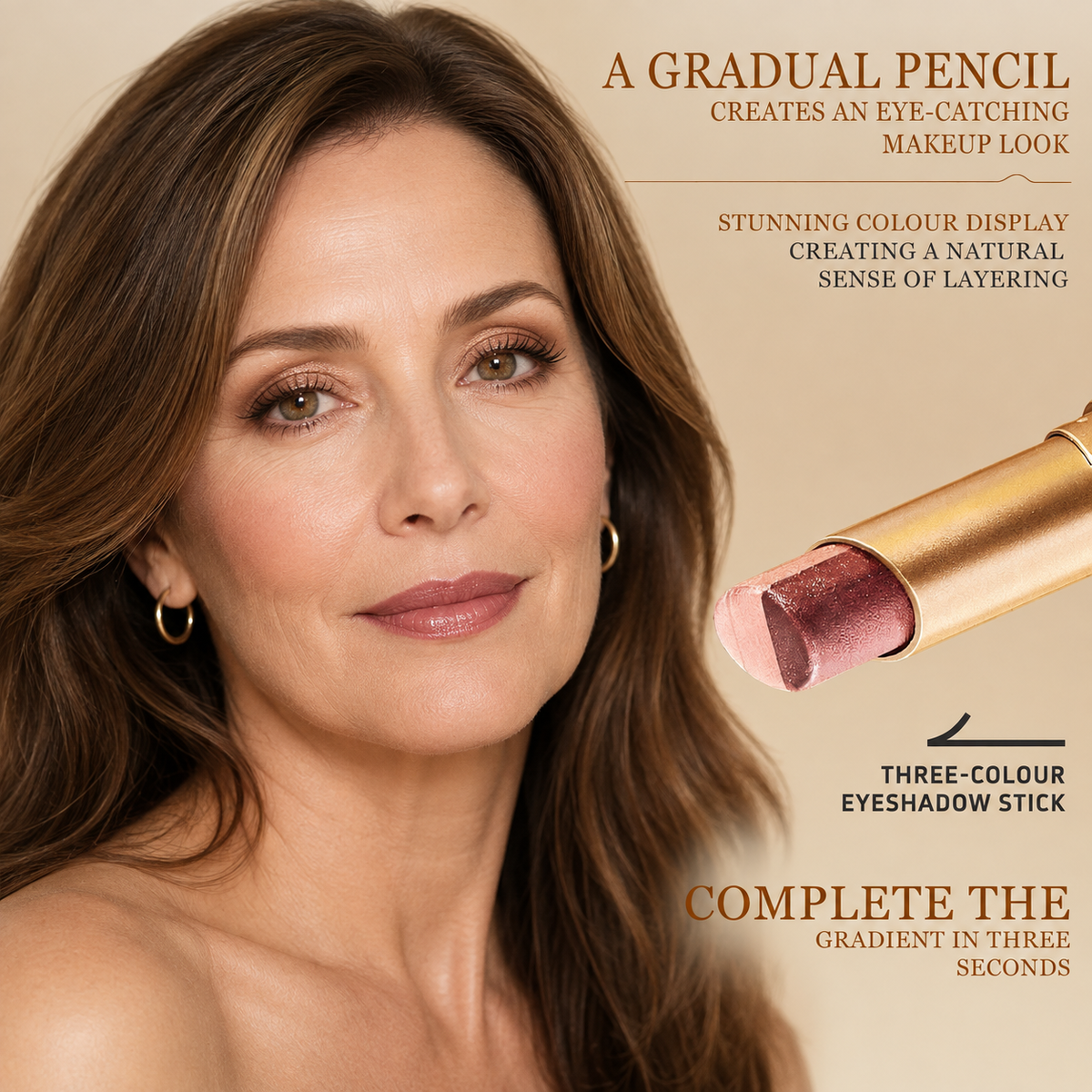 Effortless 3 Color Eyeshadow Stick