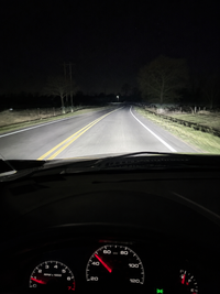 I can actually see deer before they jump out now