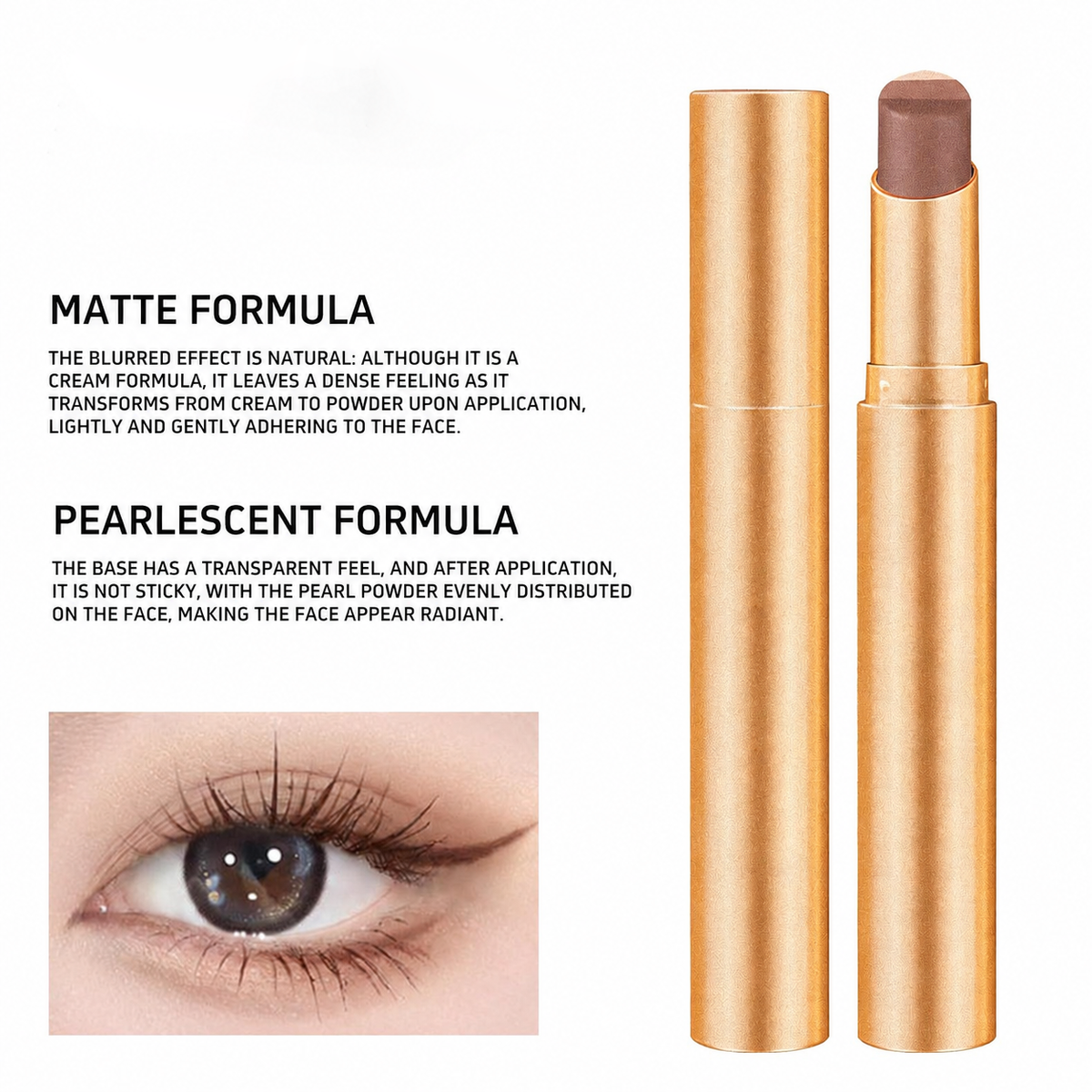 Effortless 3 Color Eyeshadow Stick