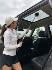 A lifesaver for sunroof cleaning – no more climbing on seats