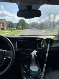 Way better than those plastic squeegees at gas stations