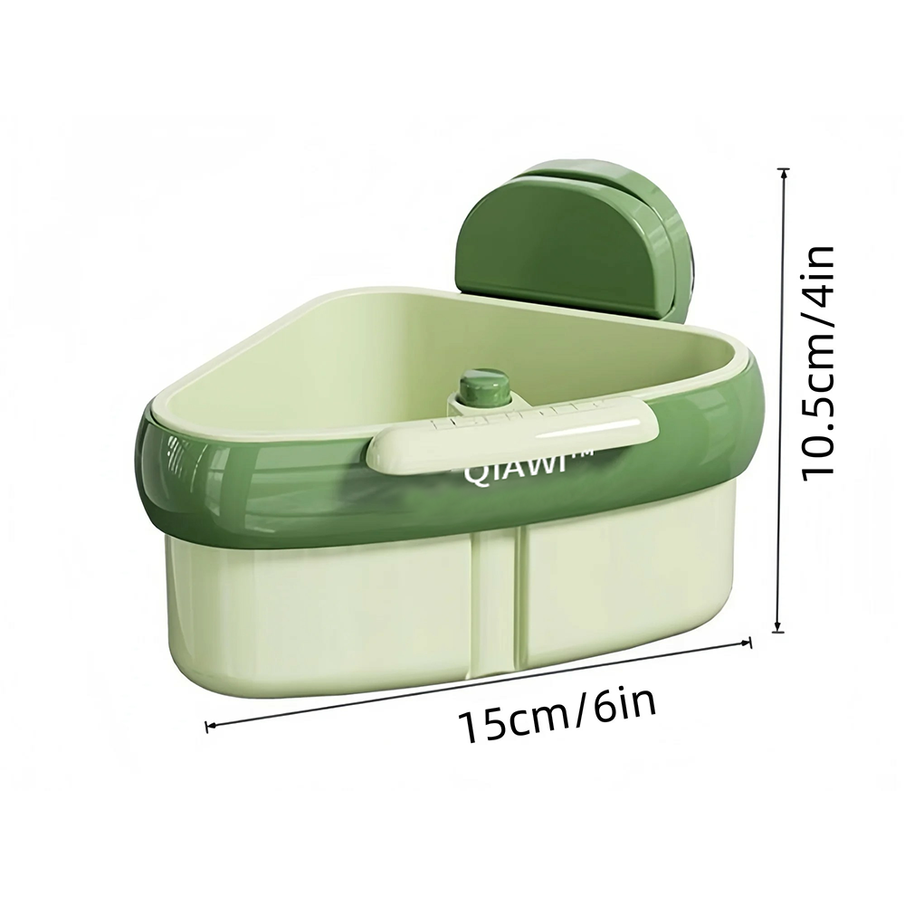 QIAWI™-Suction Cup Sink Corner Rack