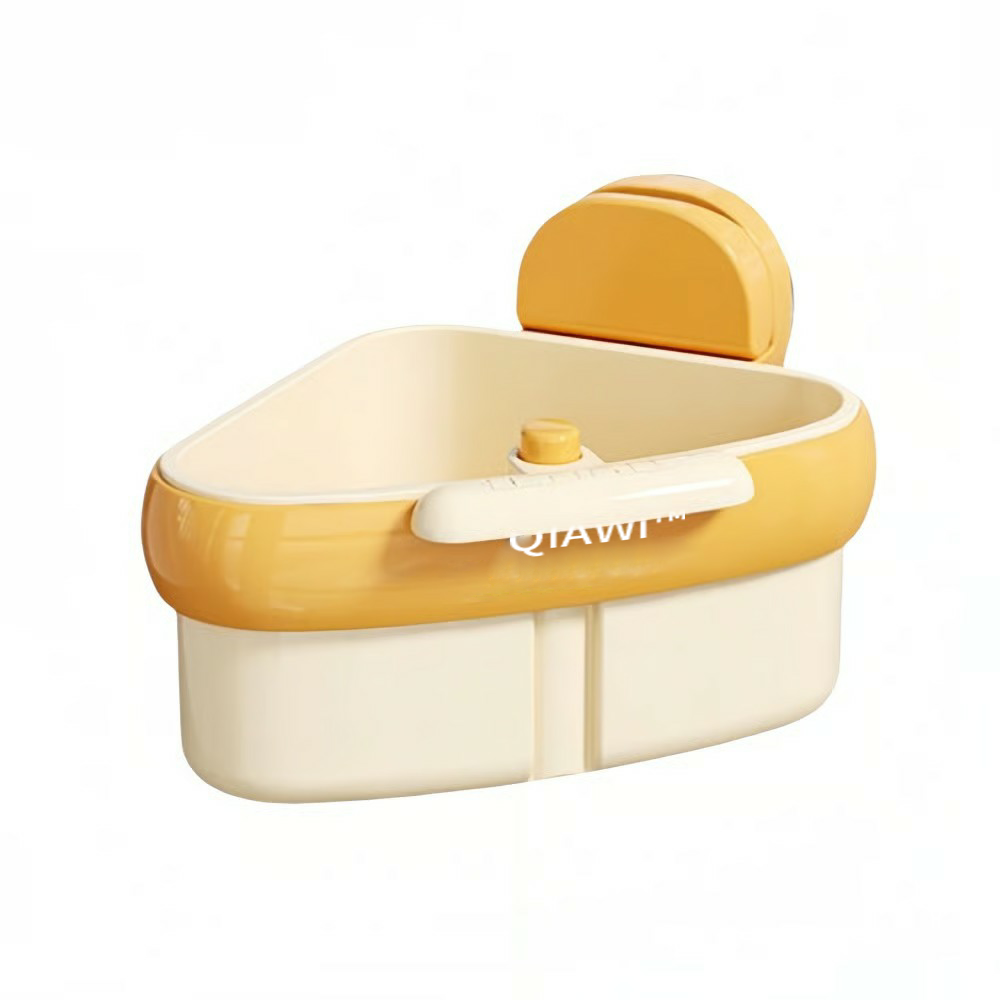 QIAWI™-Suction Cup Sink Corner Rack